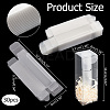 Transparent Plastic PVC Box Gift Packaging CON-WH0085-85B-2
