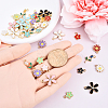 20Pcs 5 Styles Random Color Alloy Enamel Charms ENAM-YW0004-79A-5