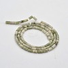 Column Natural Peace Jade Beads Strands G-N0153-65-2