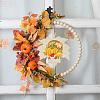 Thanksgiving Day Theme Unfinished Wood Pendant Decorations HJEW-WH20003-47C-7