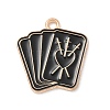 Alloy Enamel Pendants ENAM-A008-45F-KCG-1
