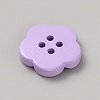 Spray Painted Plastic Buttons FIND-WH0152-394B-03-2