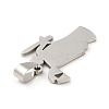 Non-Tarnish 201 Stainless Steel Pendants STAS-D190-06P-2