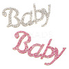 2Pcs 2 Colors Hotfix Rhinestone DIY-TA0010-59-2