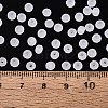 FGB Frosted Transparent Glass Seed Beads SEED-N013-04A-01-4