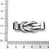 304 Stainless Steel Connector Charms LS-STAS-G343-03AS-3