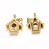 Tibetan Style Pendants TIBEP-EA11922YKG-AG-LF-2