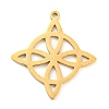 304 Stainless Steel Pendants LS-STAS-P330-03G-1