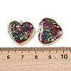 304 Stainless Steel Pendants STAS-C146-05G-03-3