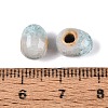 Handmade Crackle Porcelain Beads PORC-Q008-06B-08-3