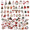 38Pcs Christmas Alloy Enamel Pendants JX266A-1