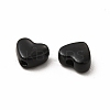 Heart Spray Painted Alloy Beads FIND-G053-01H-3