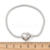 Brass  Micro Pave Cubic Zirconia Link Bracelets LS-BJEW-S158-17P-5