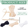 30 Yards 3 Colors Flat Nylon Fold Over Elastic Band OCOR-PH0005-38-2