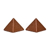 Synthetic Goldstone Orgonite Pyramid Display Decorations G-C186-07G-1