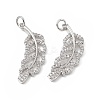 Brass Micro Pave Cubic Zirconia Pendants LS-KK-E068-VB275-2