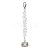 Halloween Pumpkin Alloy Pendant Decorations HJEW-JM02073-04-1