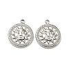 Non-Tarnish 304 Stainless Steel Pendants STAS-L022-207P-1