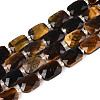 Natural Tiger Eye Beads Strands G-T139-79-4