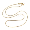 PVD Vacuum Plating 304 Stainless Steel Snake Chain Necklace STAS-M065-20G-1