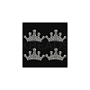 Crown Hotfix Rhinestone DIY-WH0622-047B-7