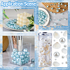 140Pcs 3 Styles ABS Plastic Imitation Pearl Round Beads KY-SP0001-64-5