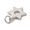 Rack Plating Brass Charms KK-D047-02P-2