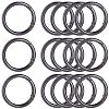 10Pcs Alloy Spring Gate Rings FIND-SP0001-38B-1
