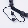 Adjustable Nylon Cord Braided Bead Bracelets BJEW-F308-57A-3
