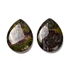 Natural Dragon Blood Jasper Pendants G-Z088-02G-1