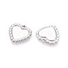 304 Stainless Steel Pendant Cabochon Settings STAS-T067-02P-2