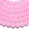Natural Malaysia Jade Beads Strands G-L645-C01-8mm-22-4