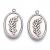 Non-Tarnish 304 Stainless Steel Pendants STAS-L022-323P-1