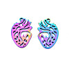 Ion Plating(IP) 201 Stainless Steel Pendants STAS-T063-179M-3