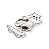 Halloween Theme Opaque Acrylic Pendants SACR-S034-09A-2