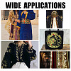 Leaf Shape Polyester Embroidery Ornaments Accessories DIY-WH0568-57-6