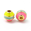 Brass Enamel Beads KK-I699-01-3