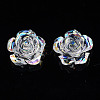 Transparent Resin Cabochons CRES-N030-001B-06-3