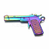 Rainbow Color Alloy Pendants PALLOY-S180-018-RS-2
