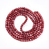 Baking Paint Glass Beads Strands DGLA-N003-4mm-A02-2
