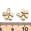 Brass Micro Pave Cubic Zirconia Charms LS-ZIRC-Q014-002C-NF-3