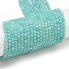 Natural Amazonite Beads Strands G-E411-43-4mm-2