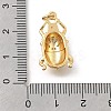 Brass Micro Pave Cubic Zirconia Pendants KK-D431-074B-01-3