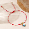 Bohemian Style Adjustable  Nylon Cord Braided Bracelets for Women Men LS-PY6611-2