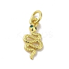 Real 18K Gold Plated Brass Pave Cubic Zirconia Pendants KK-M283-03A-G-1