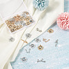 4 Sets 4 Styles Zinc Alloy Jewelry Pendant FIND-CD0001-09-3