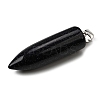 Synthetic Blue Goldstone Pointed Pendants G-F820-12D-2