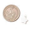 Natural Freshwater Shell Flower Star Heart Charms with Brass Bails PALLOY-JF05098-2