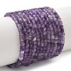 Natural Amethyst Beads Strands G-Z160-B01-3x3mm-01-2