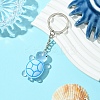 Tortoise Resin Keychain KEYC-YW00149-10-1